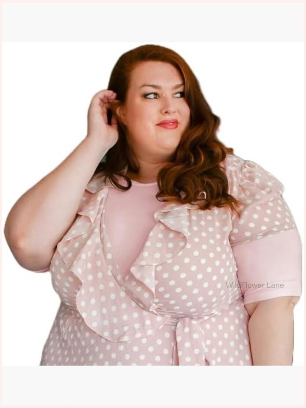 Crop Tee with Elbow Sleeves and Stretch Fabric